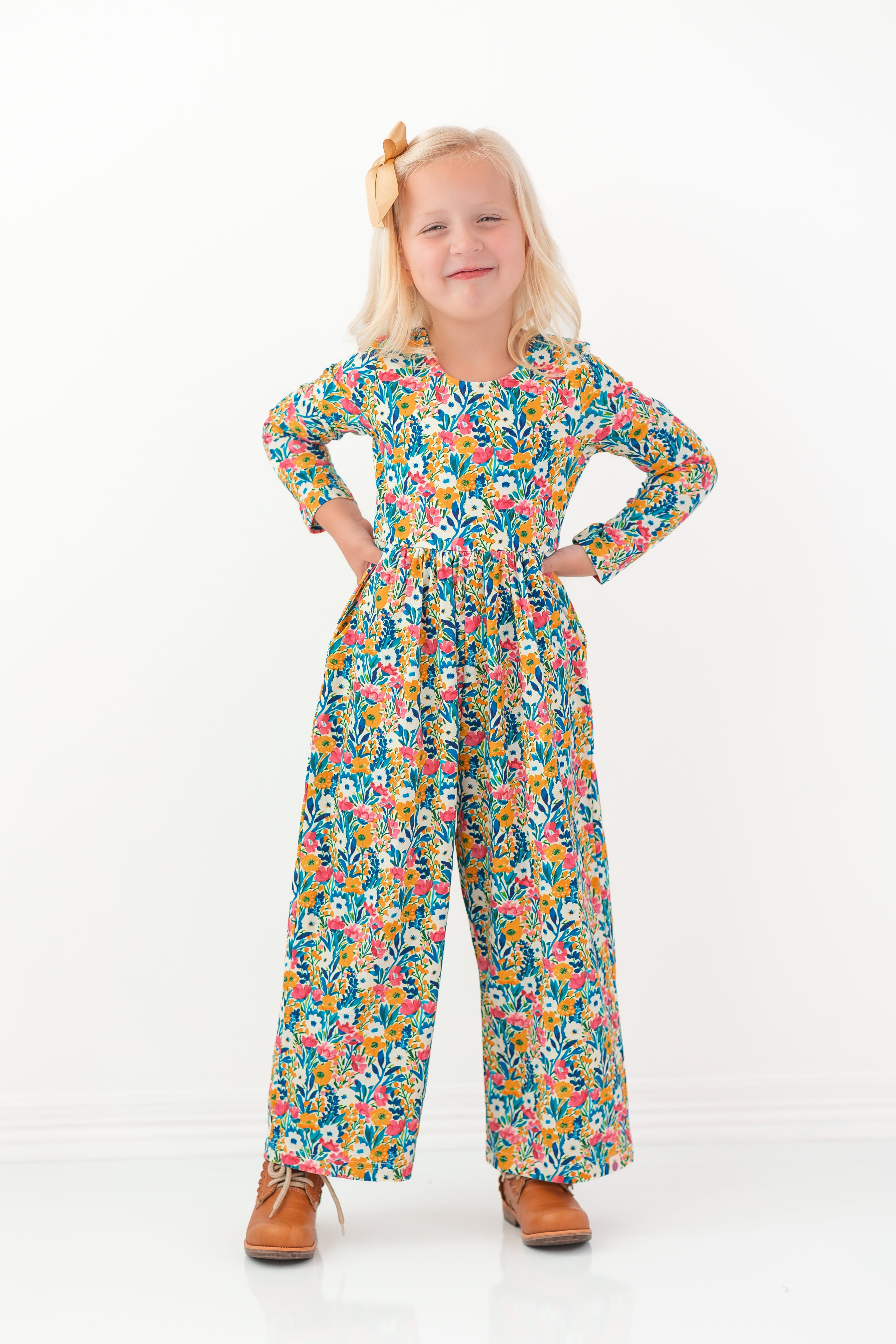 Ivy Romper - Whimsical Wildflowers