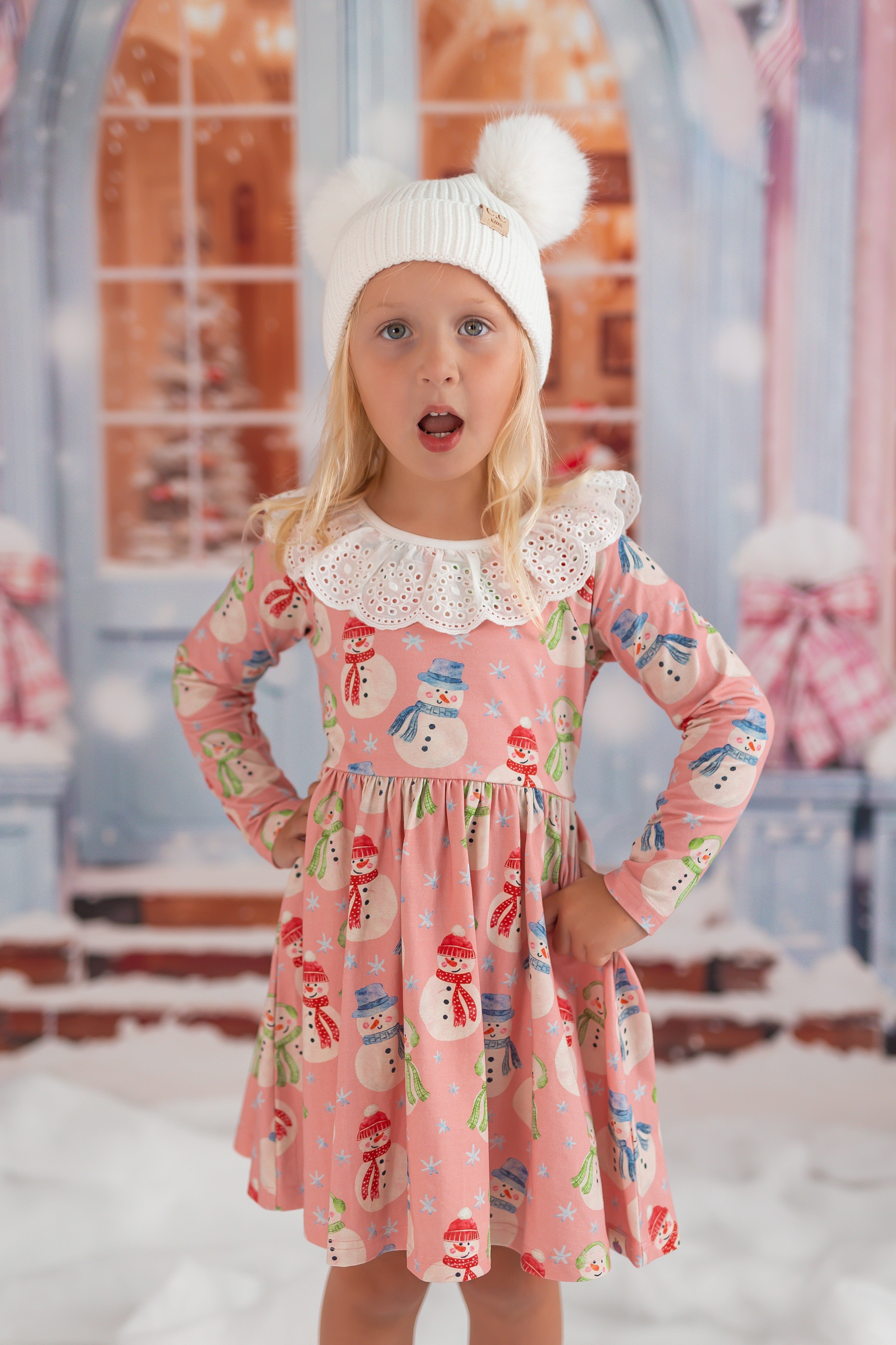 Penelope Dress - Frosty Fun