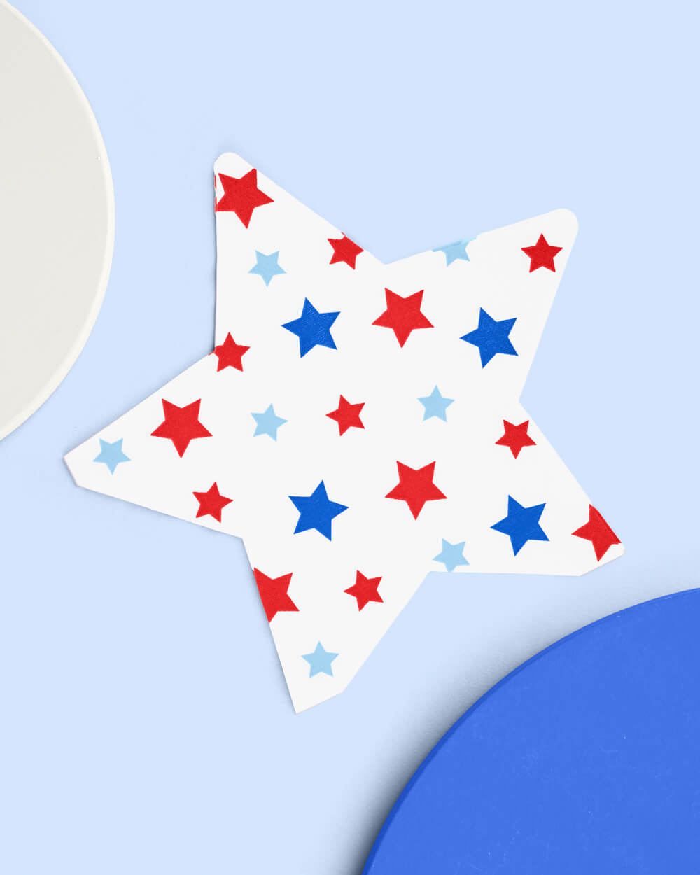 Stars & Stripes Napkins - 50 Printed Napkins