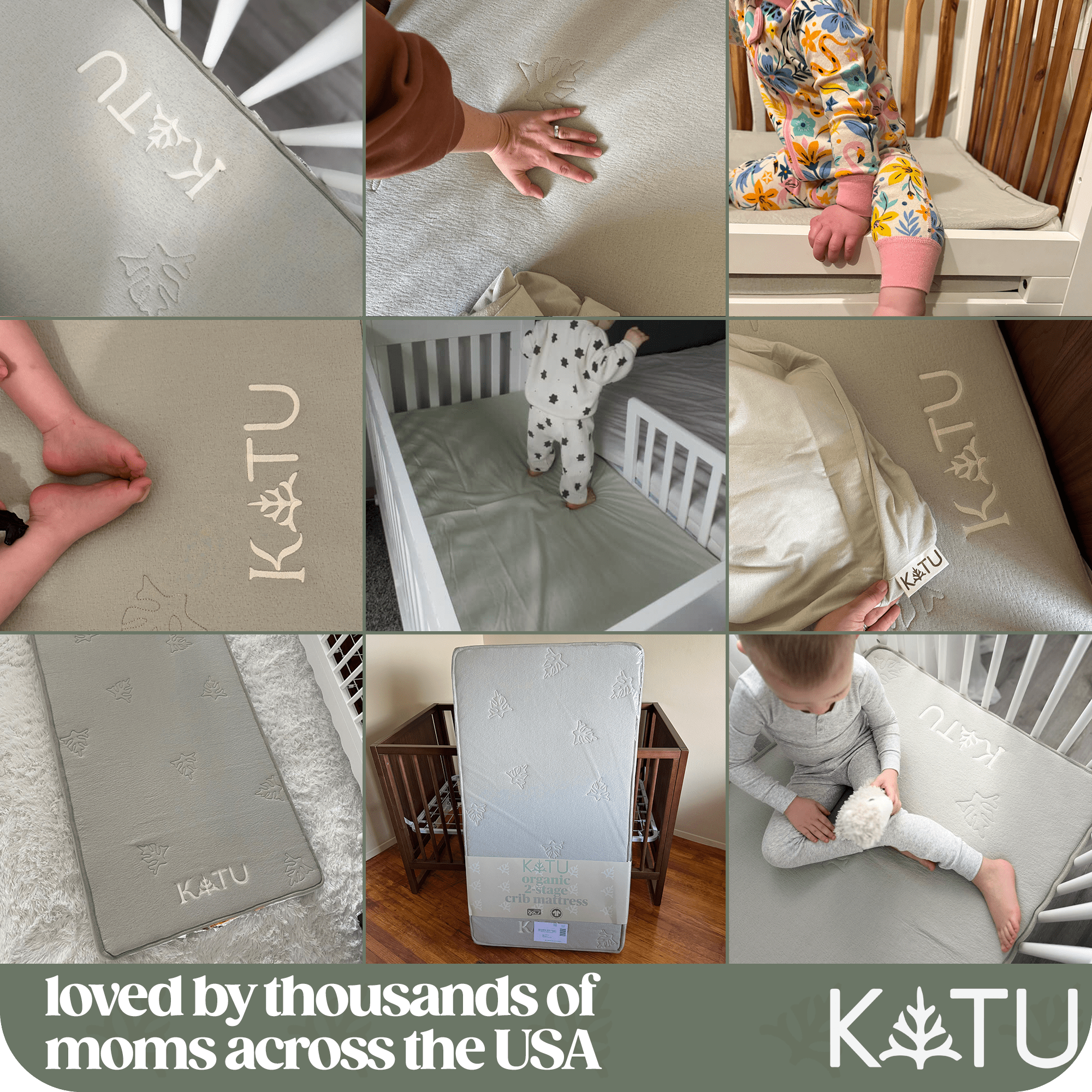 Organic 2-stage Crib Mattress