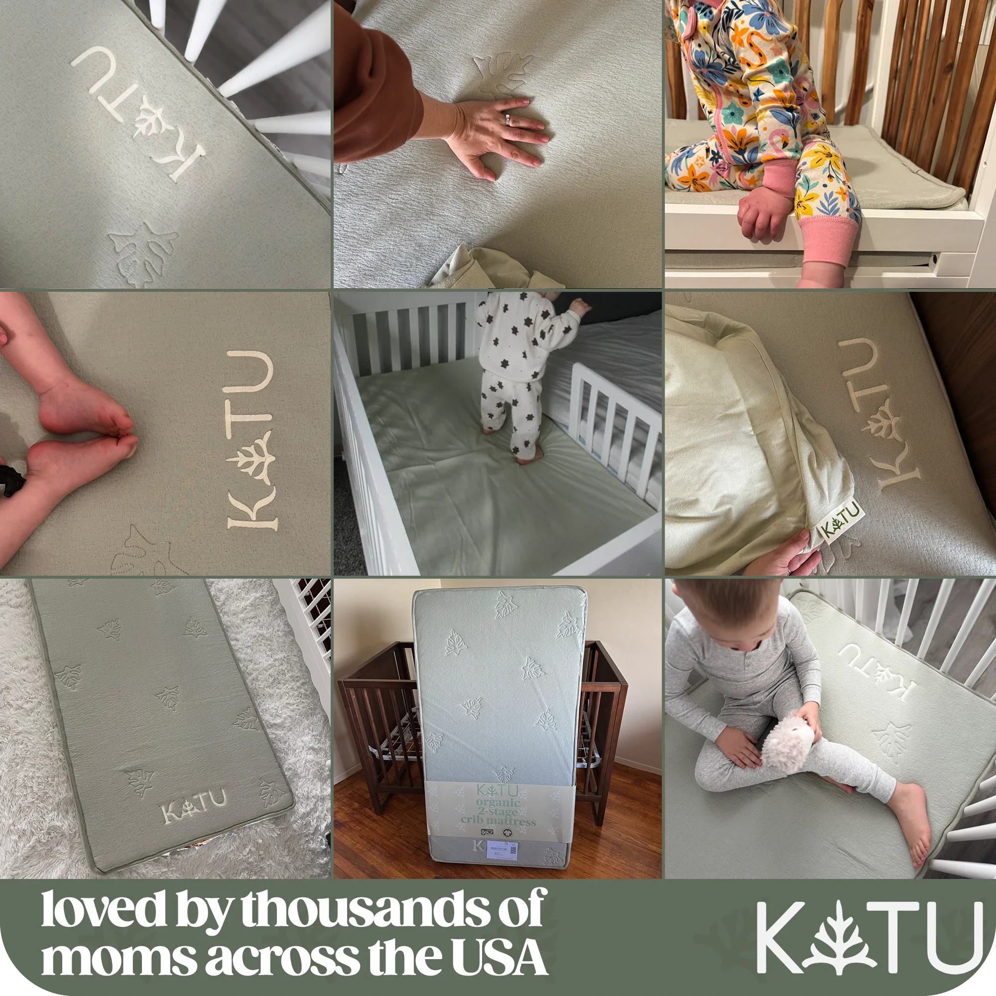 Organic 2-stage Crib Mattress