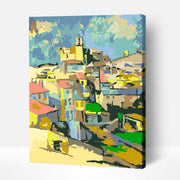 Gardanne 1886 – Paint By Numbers Kit | Artwille | 14x18 Inch Canvas