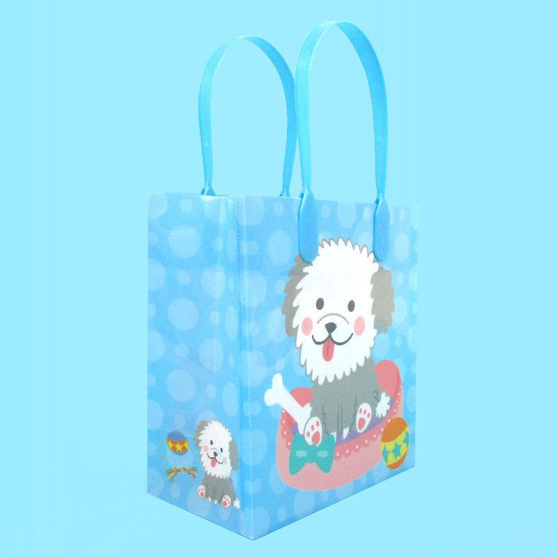 Dogs Party Favor Treat Bags - Set Of 6 Or 12