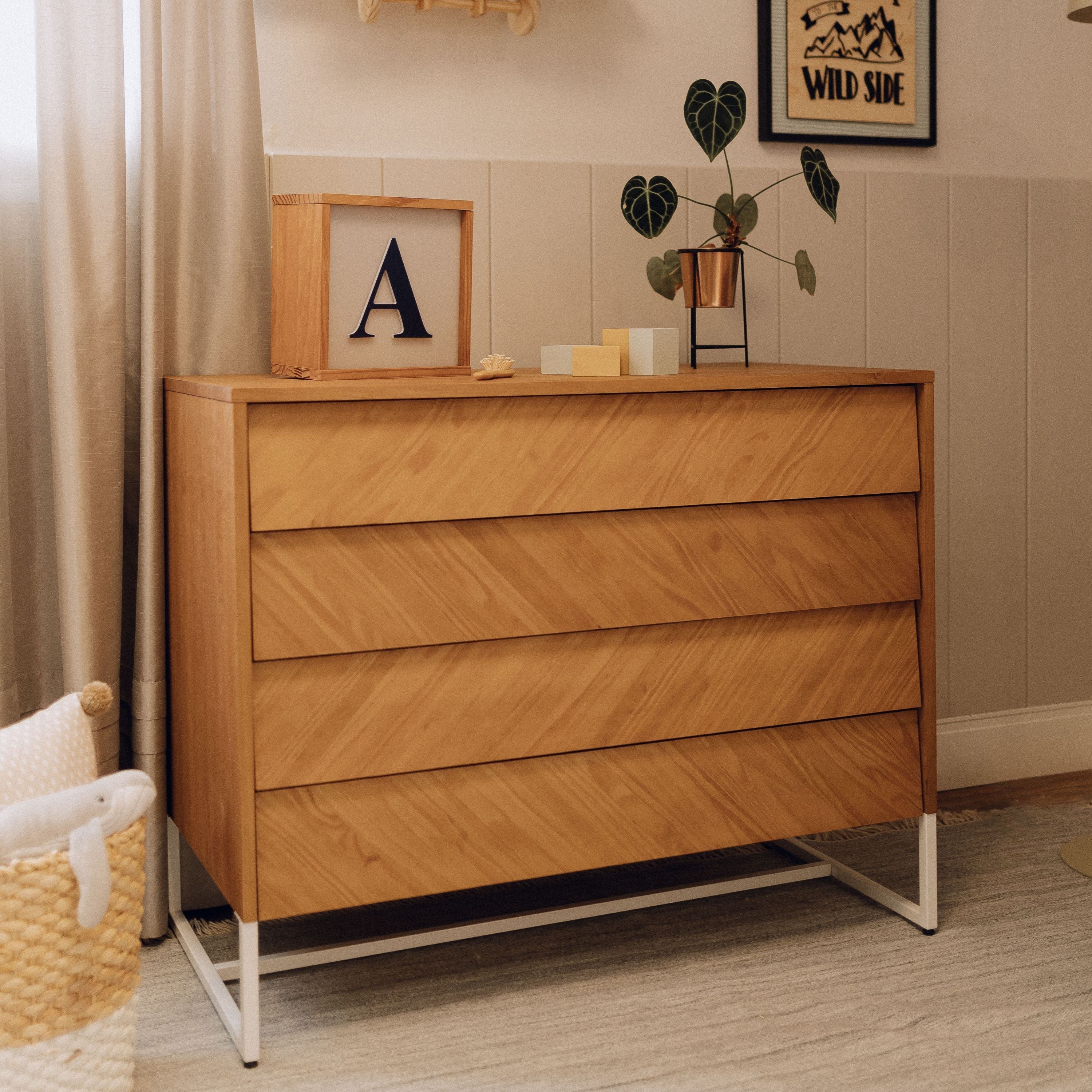 Boho Noah Dresser In Hazelnut -