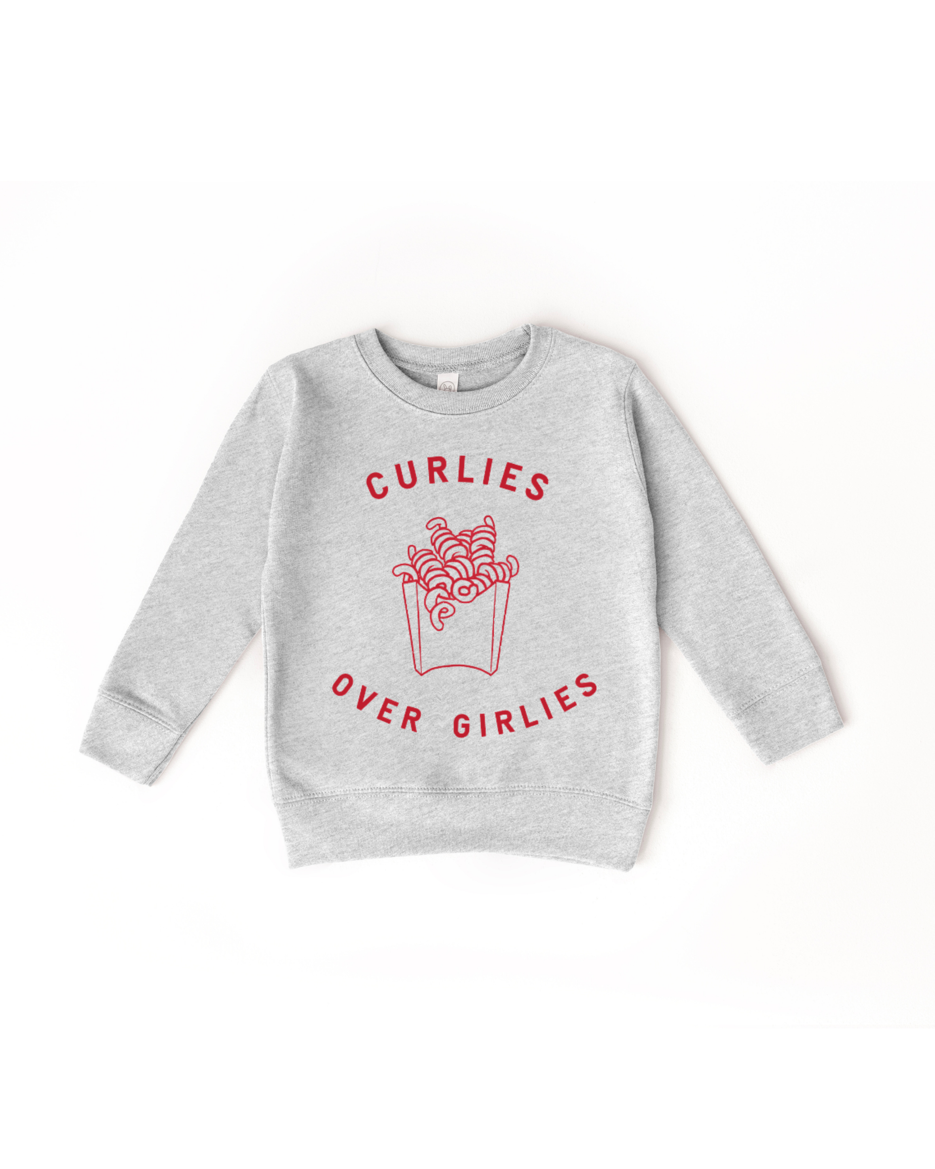 Curlies Over Girlies Pullover