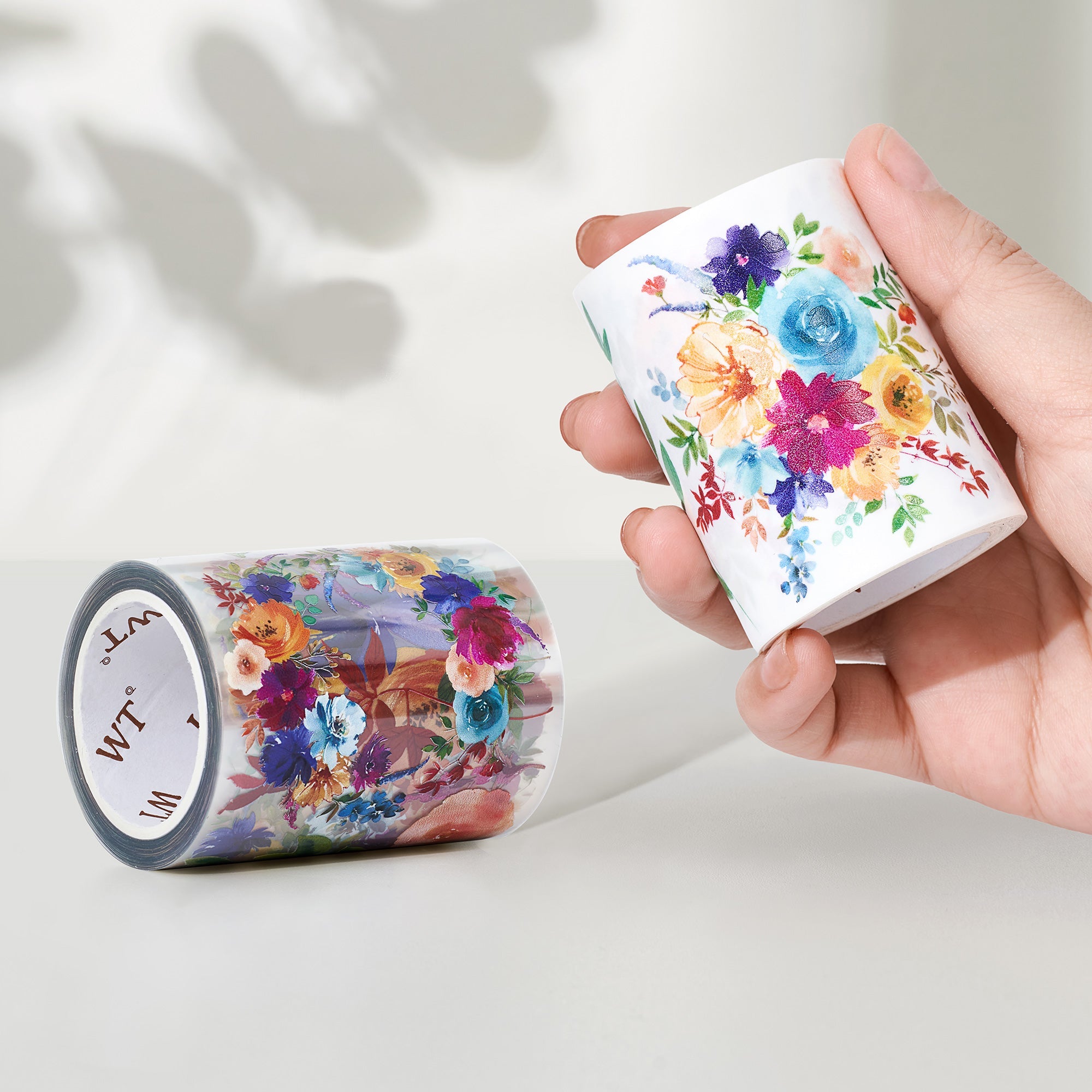 Pretty Florals Wide Washi / PET Tape by The Washi Tape Shop