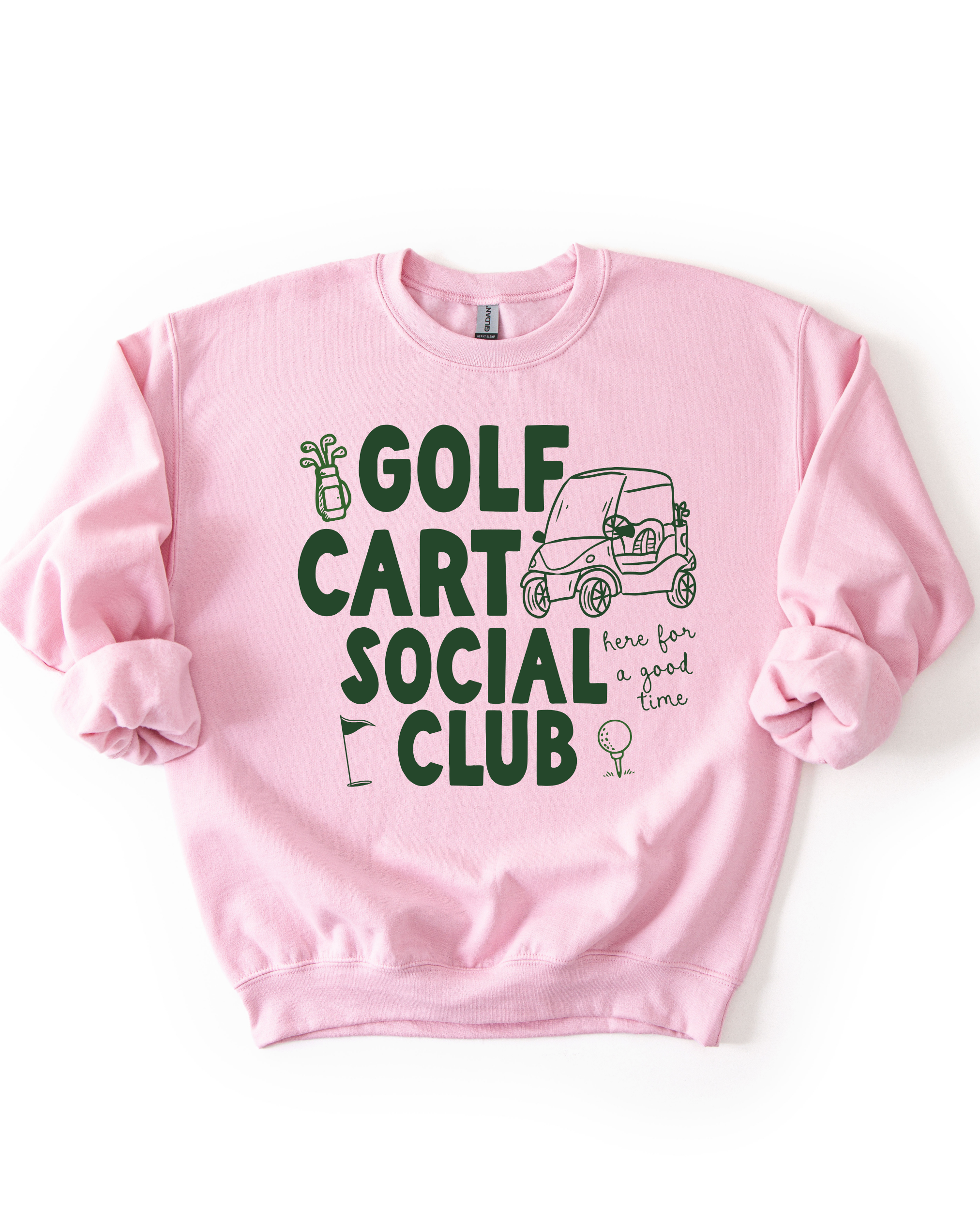 Golf Cart Social Club Pullover