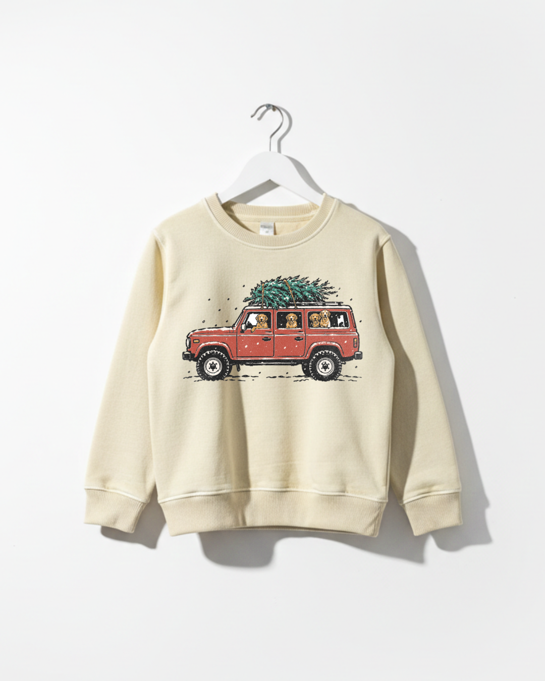 Christmas Dogs Tee/pullover