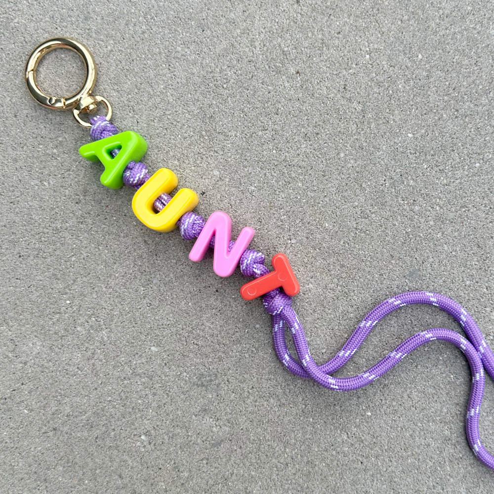 Aunt ♡ Bag Charm