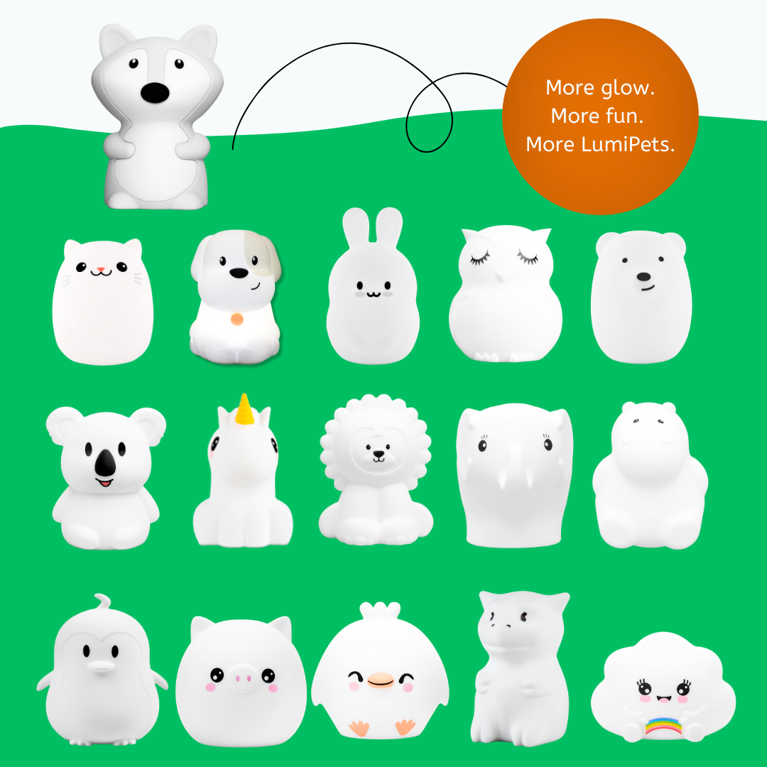 Lumipets® Fiona The Fox- Children's Touch Night Light