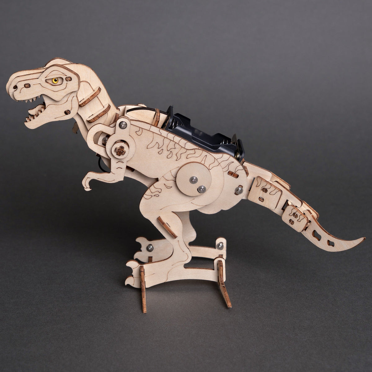 T-Rex Robot STEM Kit — Build a Walking Dinosaur