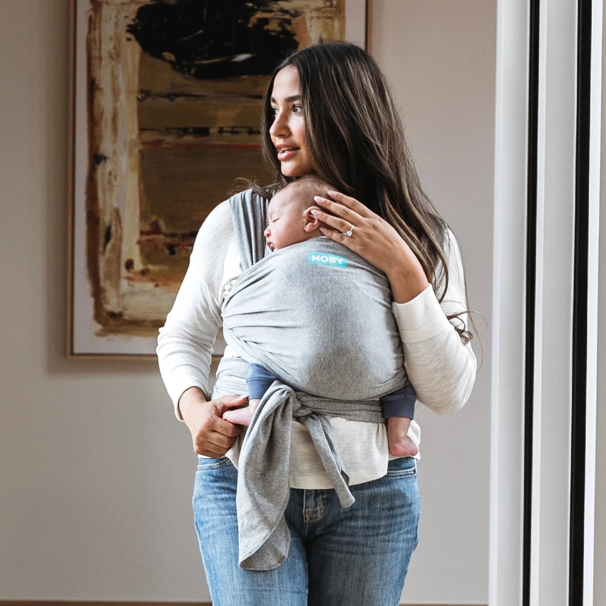 Classic Wrap Baby Carrier - Gray