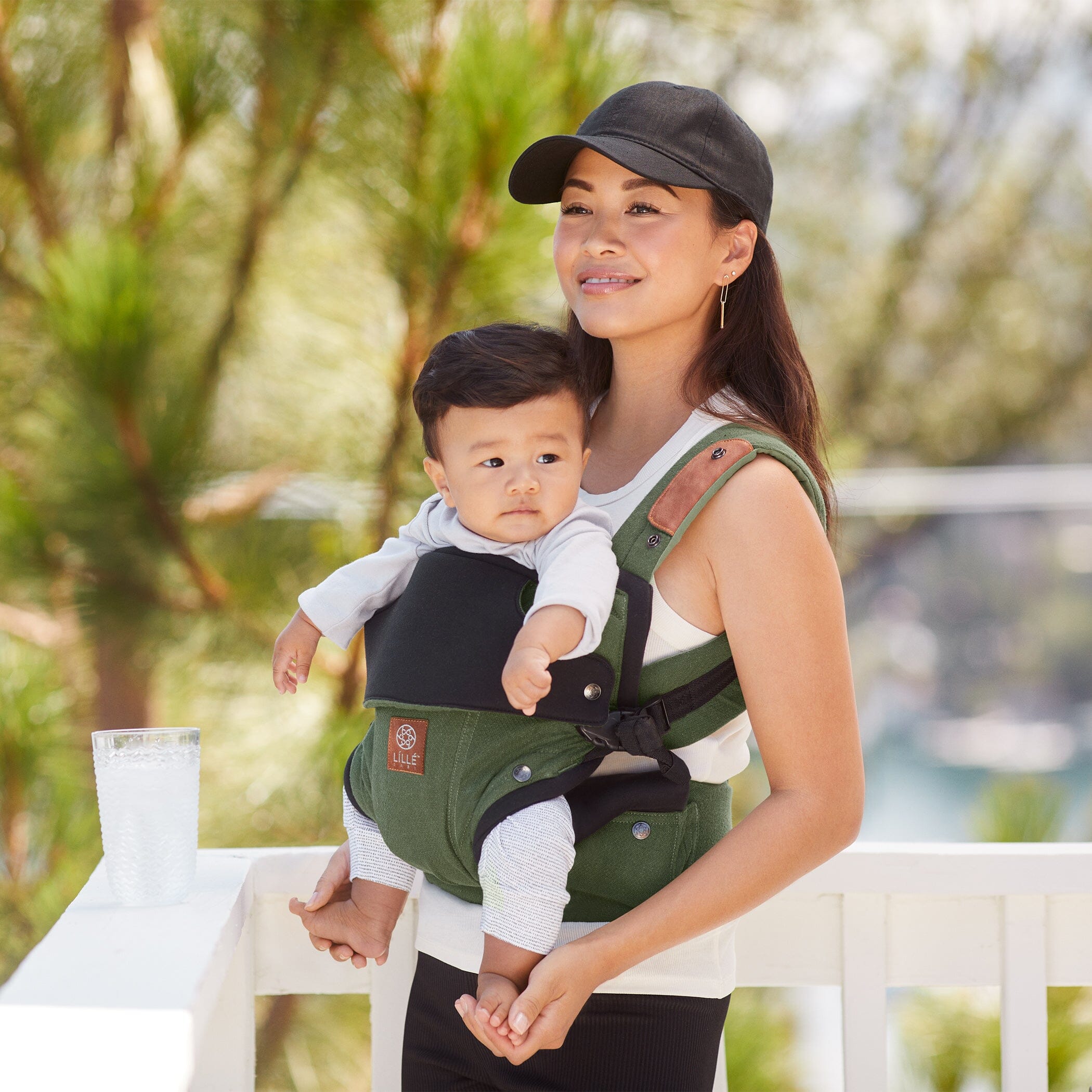 Elevate 6-in-1 Baby Carrier - Olive