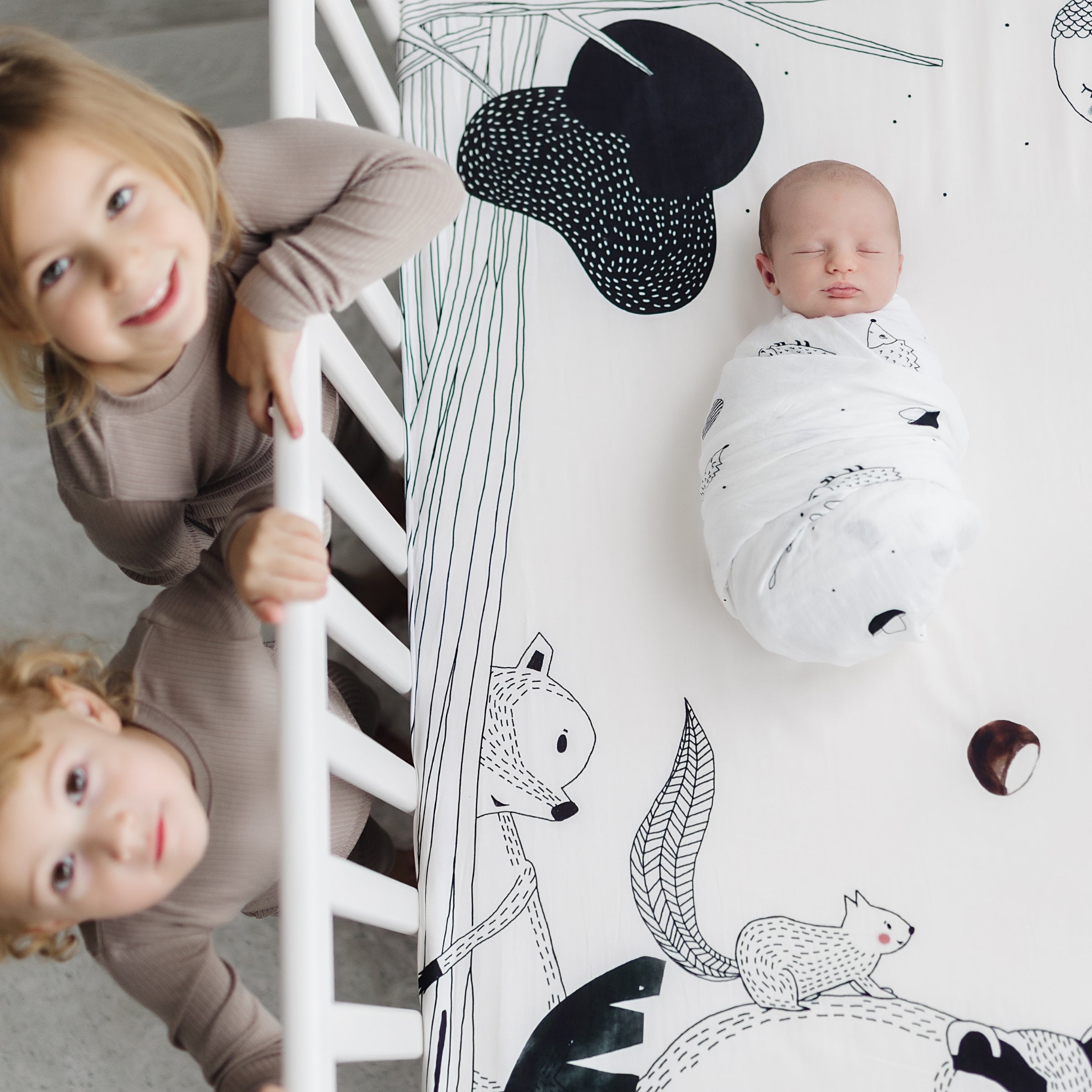 Woodland Swaddle 3-pack