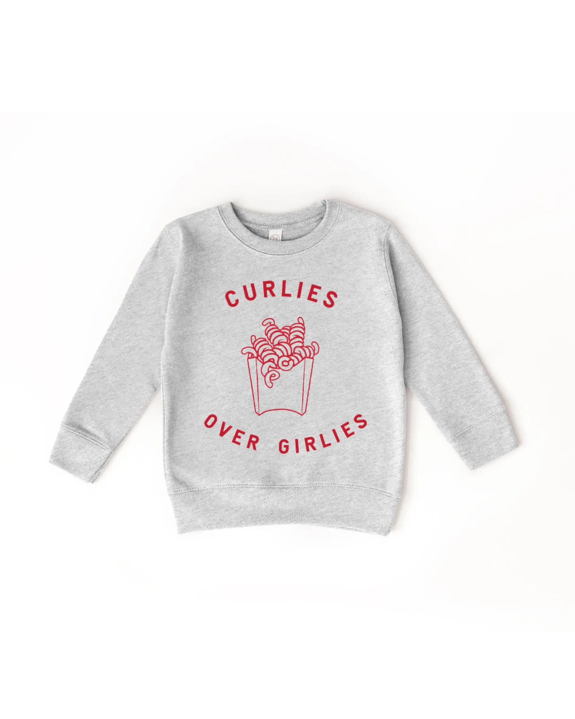 Curlies Over Girlies Pullover