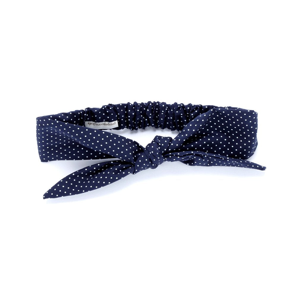 Little Girls Bow Stretchy Headwrap - Stylish, Fashionable Hairband For Girls Up To Age 8