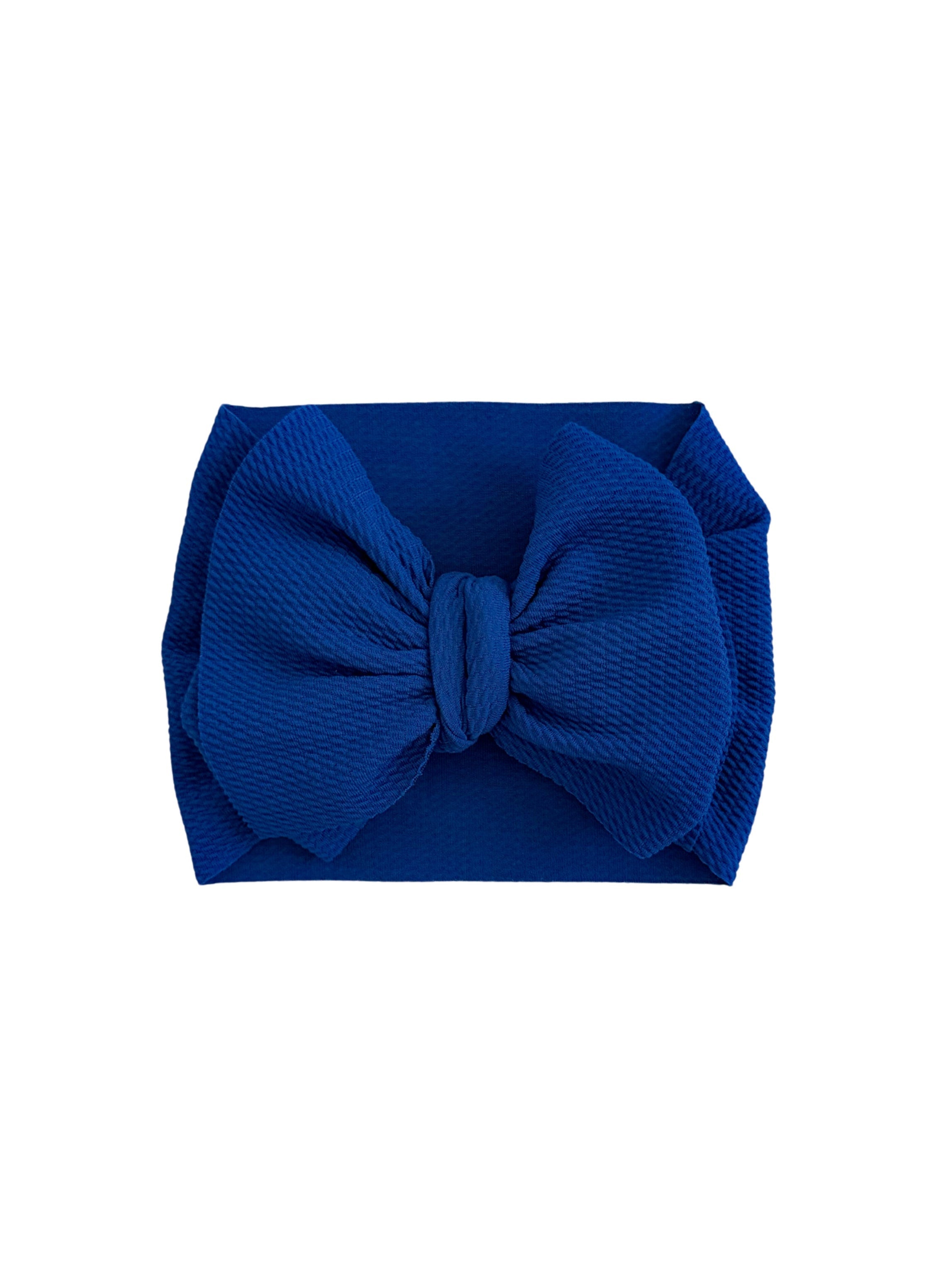 Navy Blue Headwrap Bow