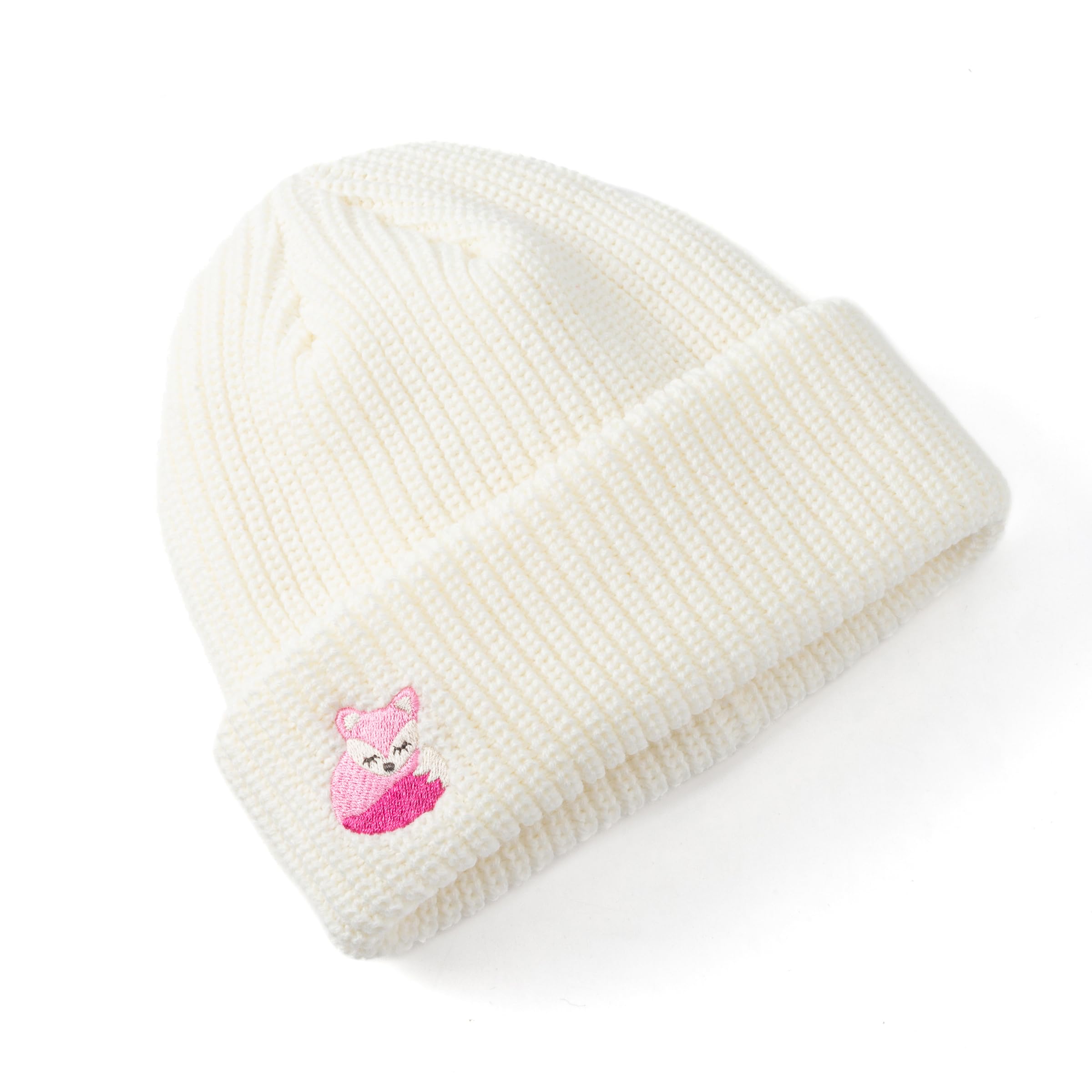 Girls Purple Beanie For Ages 3 To 10 Years, Premium Quality Winter Essential