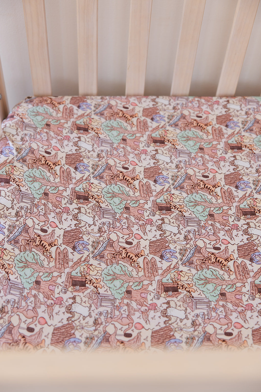 Hundred Acre Wood - Crib Sheet