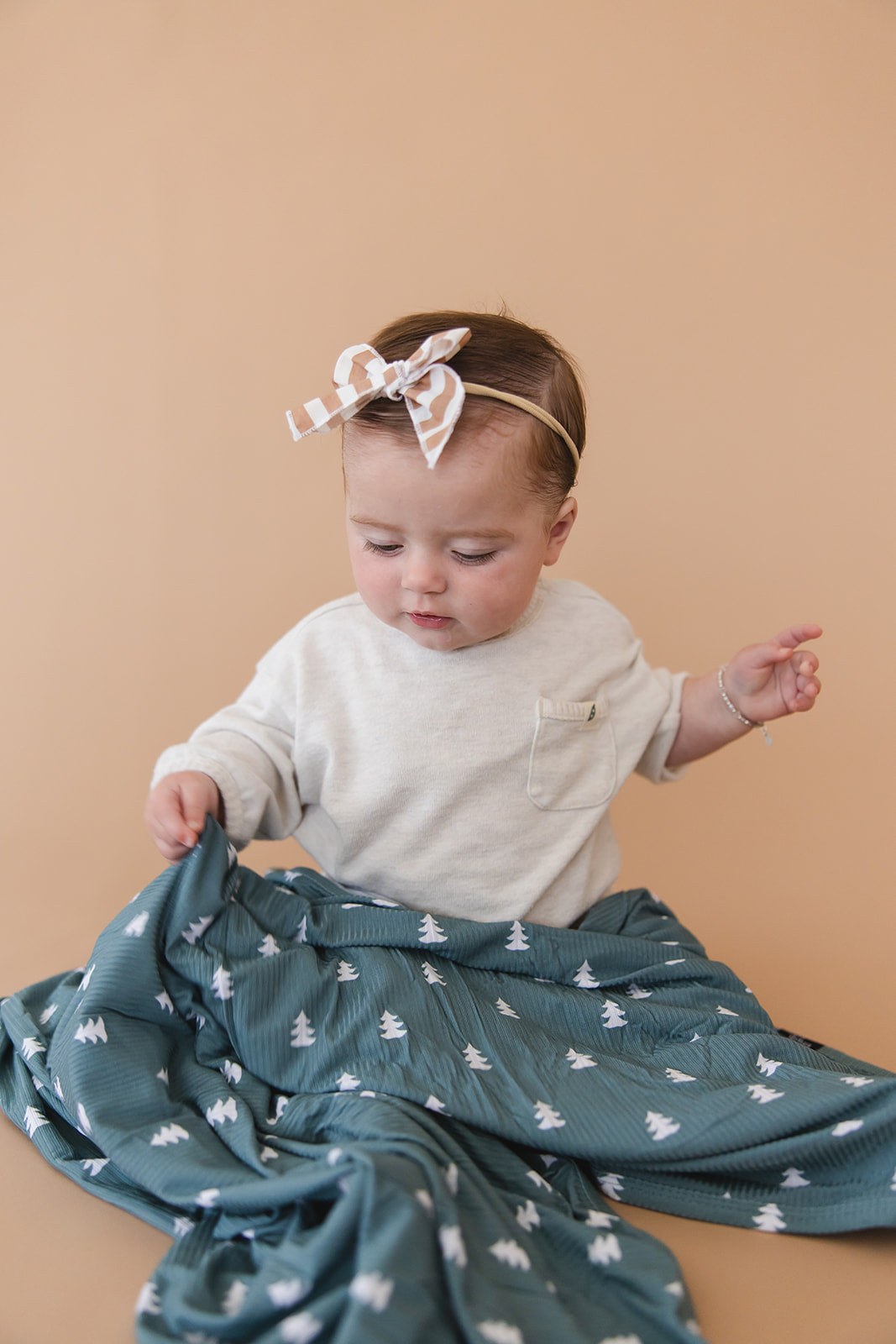 Northern Pine (ribbed) - Lightweight Blanket