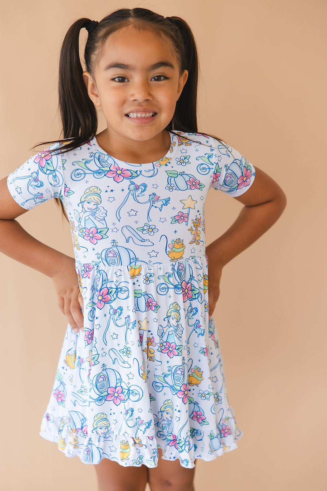 Midnight - Ruffle Dress