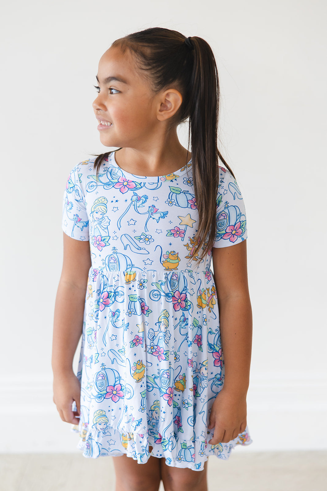 Midnight - Ruffle Dress