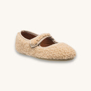 Shearling Mary Jane Beige