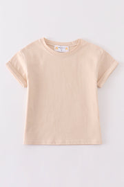 Premium Apricot Basic T-shirt