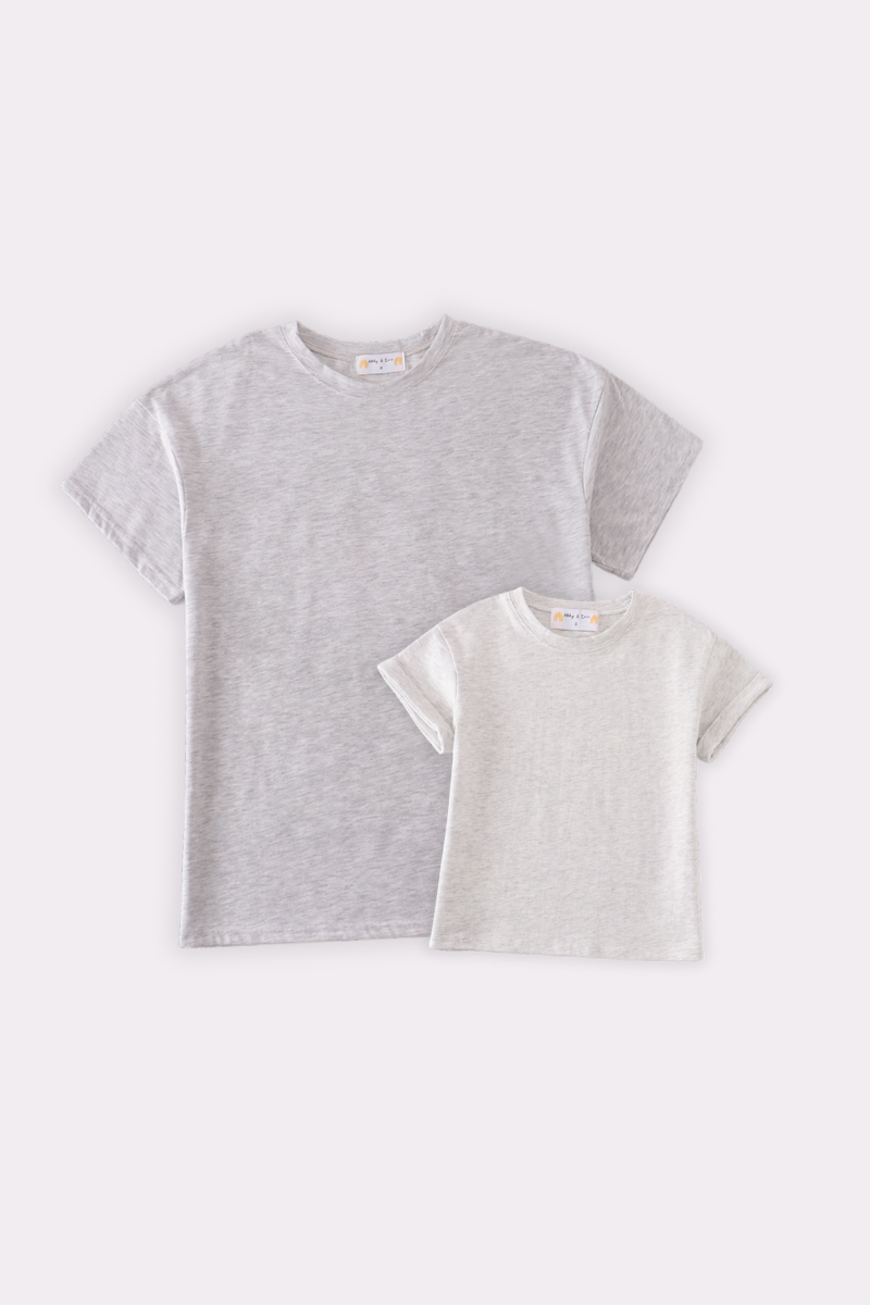 Premium Heather Basic T-shirt Kids And Adult