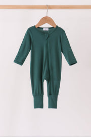 Forest Zipper Bamboo Romper