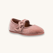 Velvet Bow Mary Jane Rose