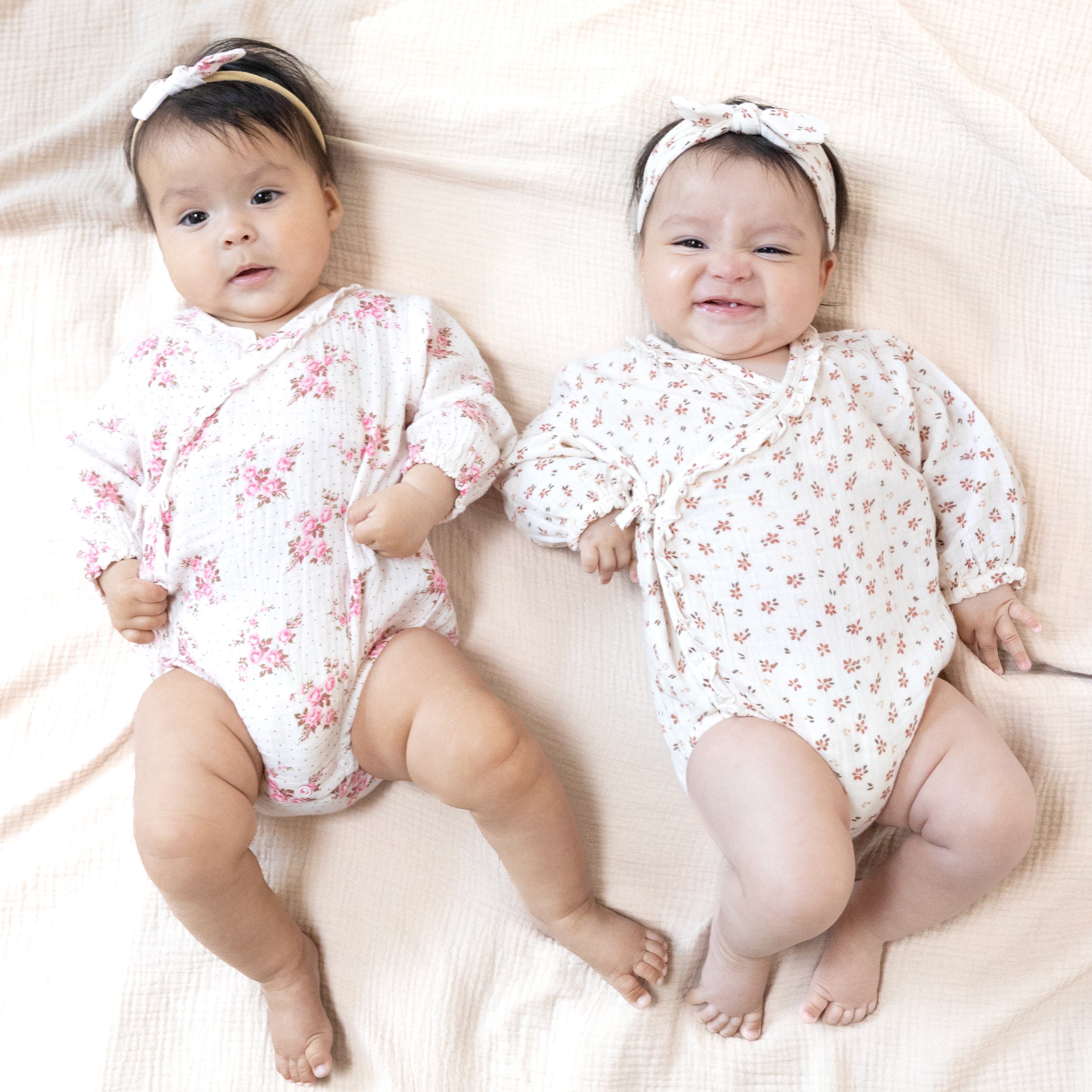 Long Sleeve Kimono Bodysuit