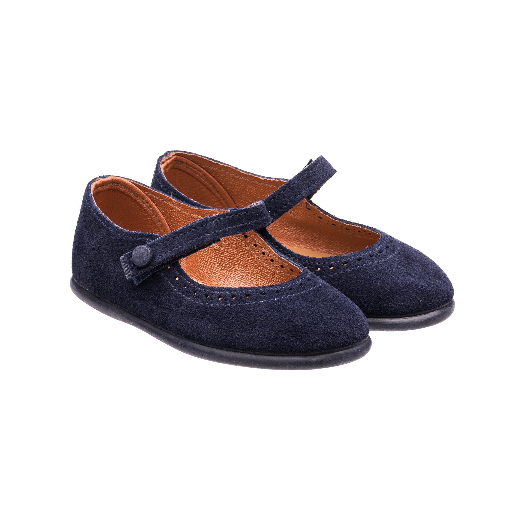 Suede Mary Jane Blue