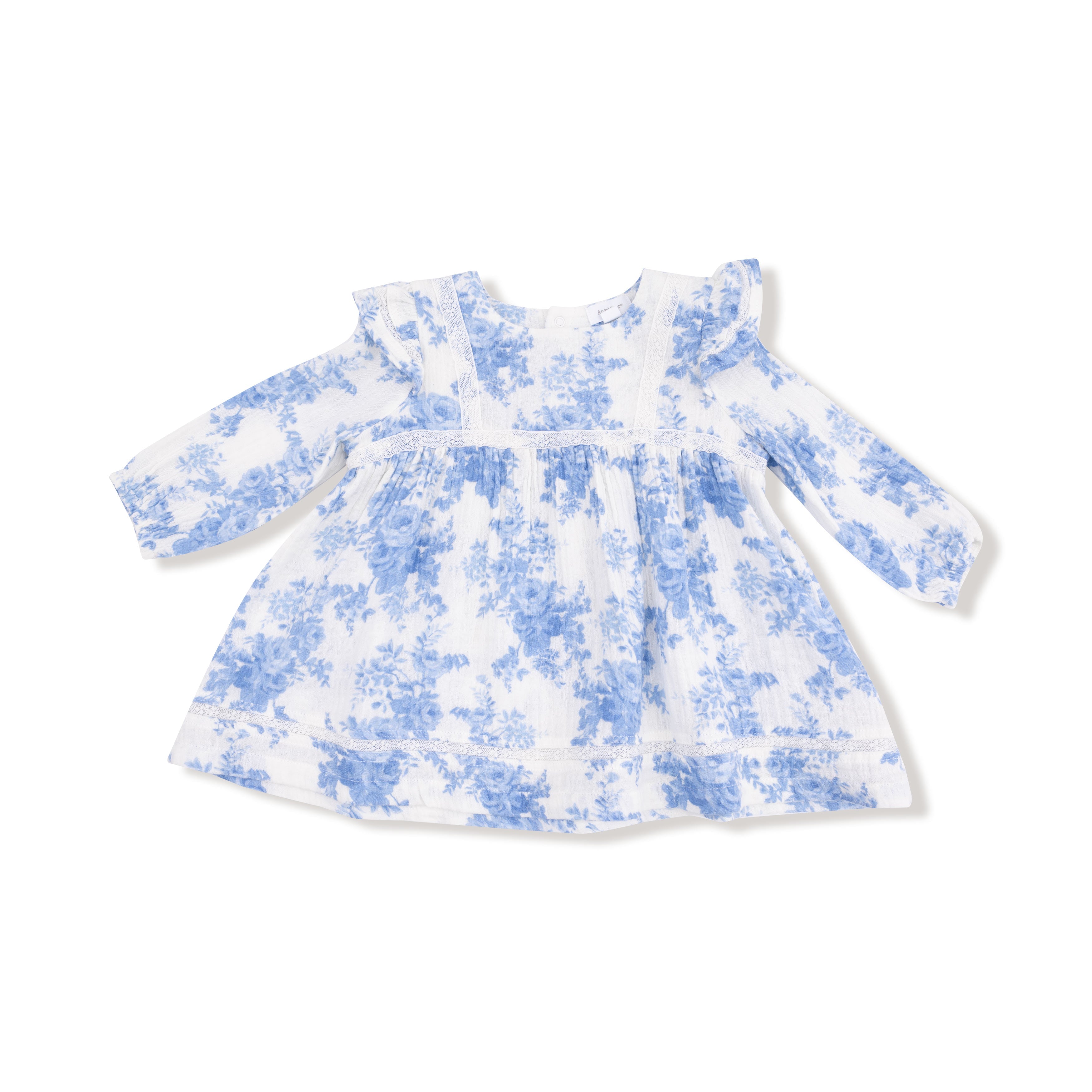 Long Sleeve Vintage Lace Dress And Bloomer (2t To 4t Dress Only)