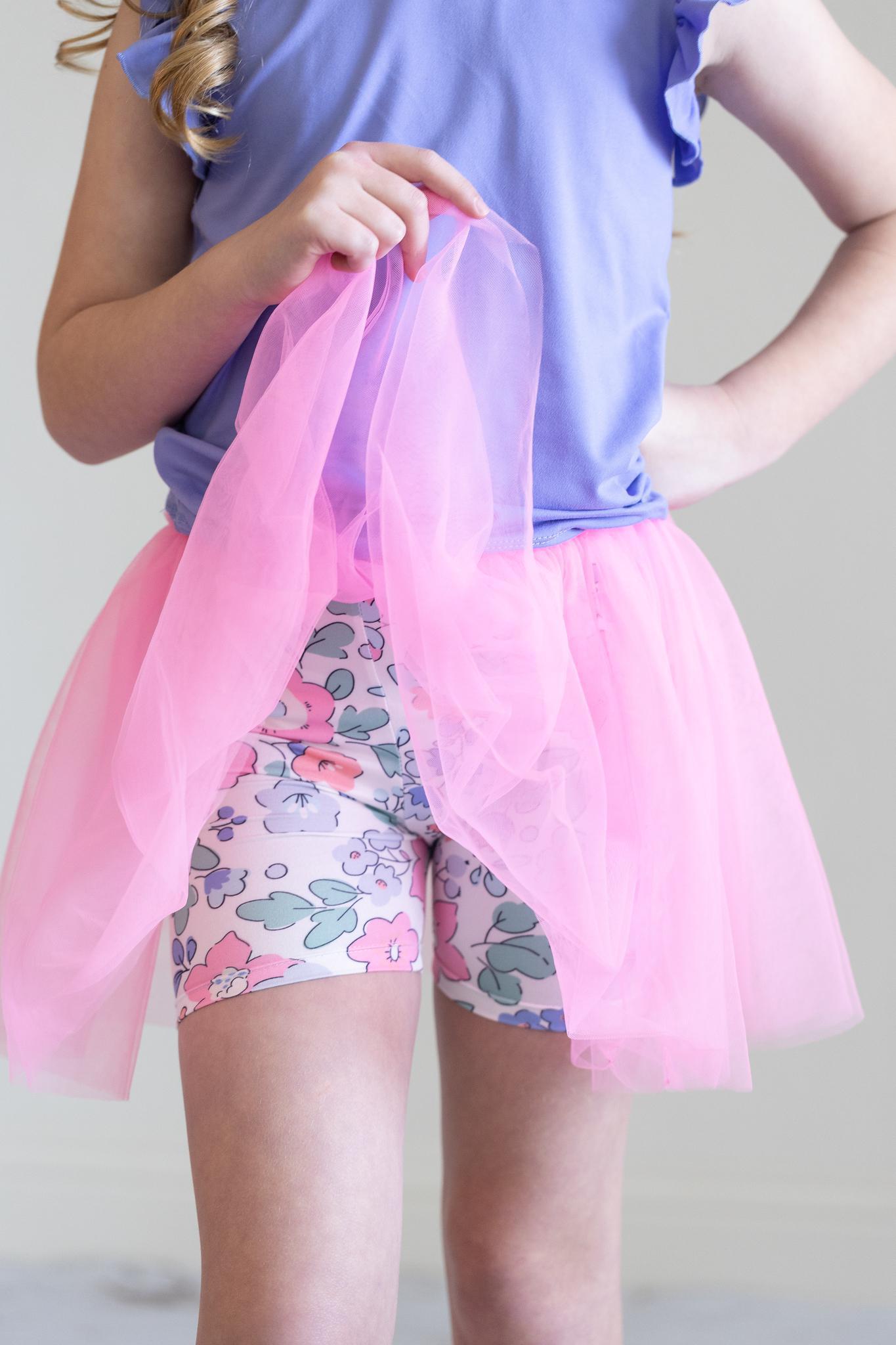 Hydrangea Tutu Shorts