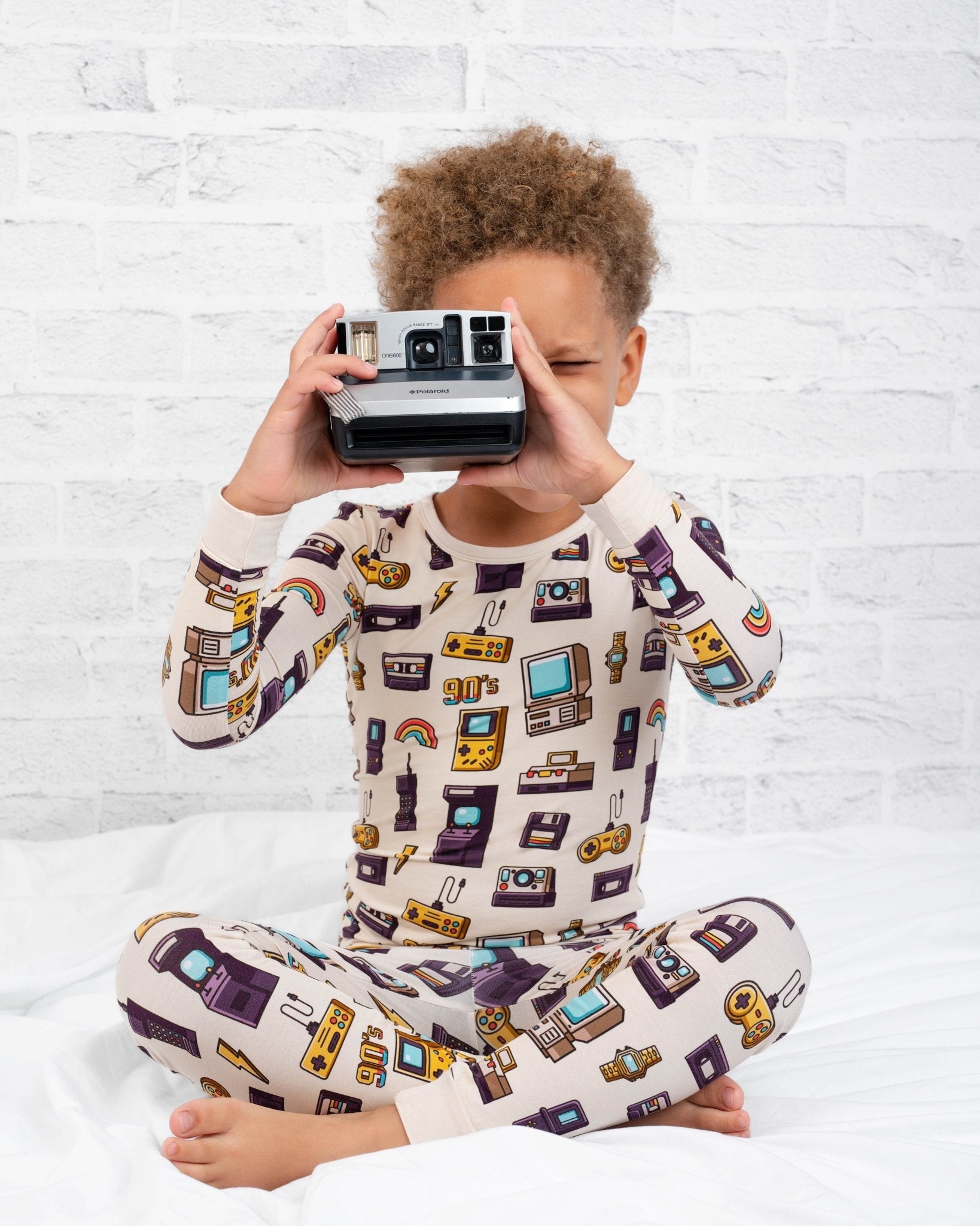 90's Retro Long Sleeve Pj's