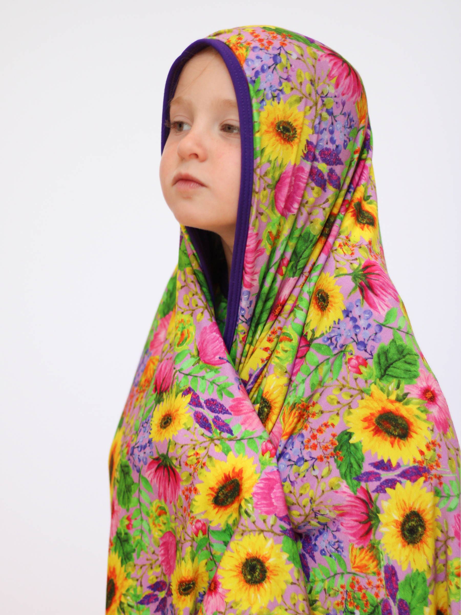 90s Floral Double-sided Blankie