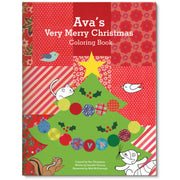 My Very Merry Christmas Personalized Coloring and Activity Book