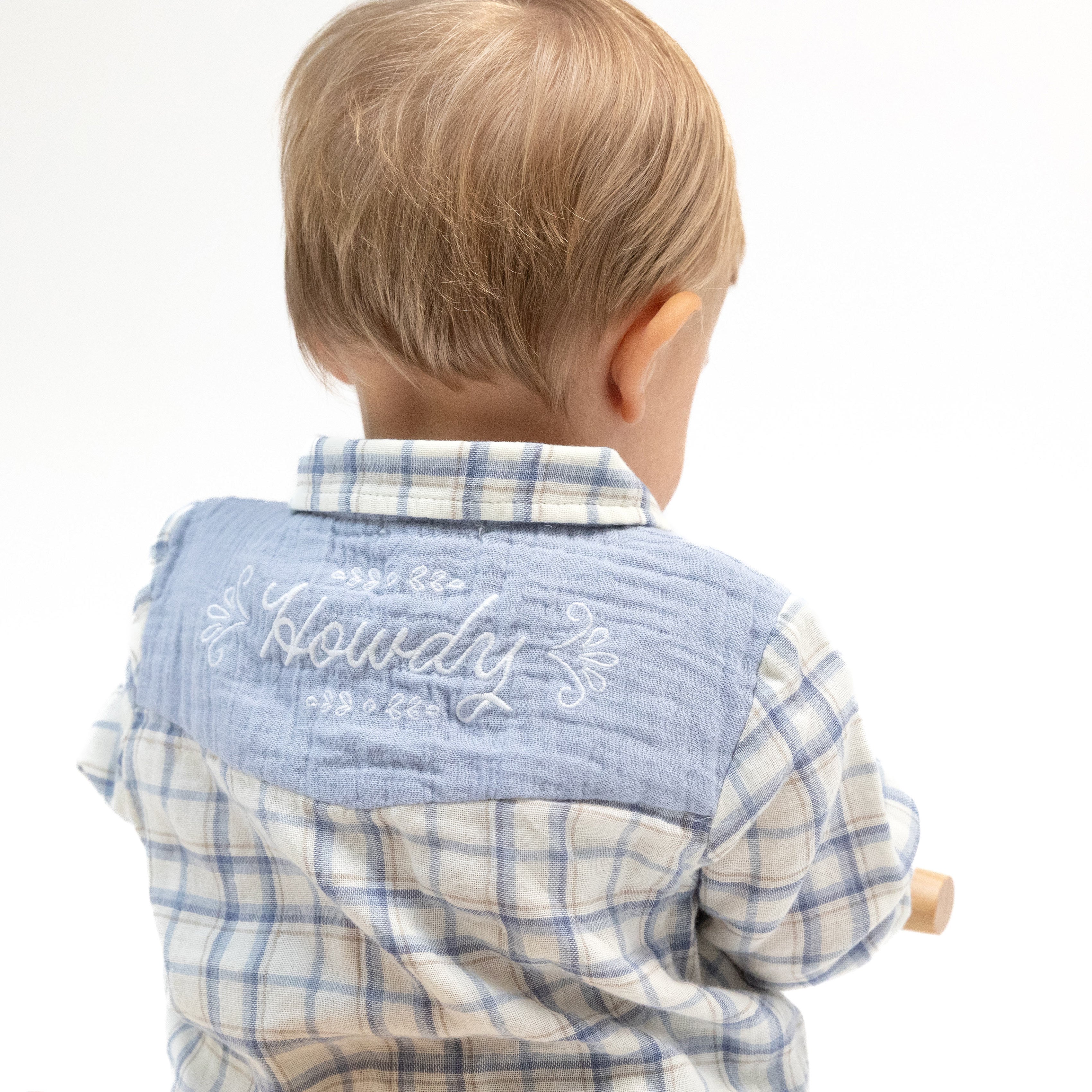 Long Sleeve Western Pearl Snap Shirt