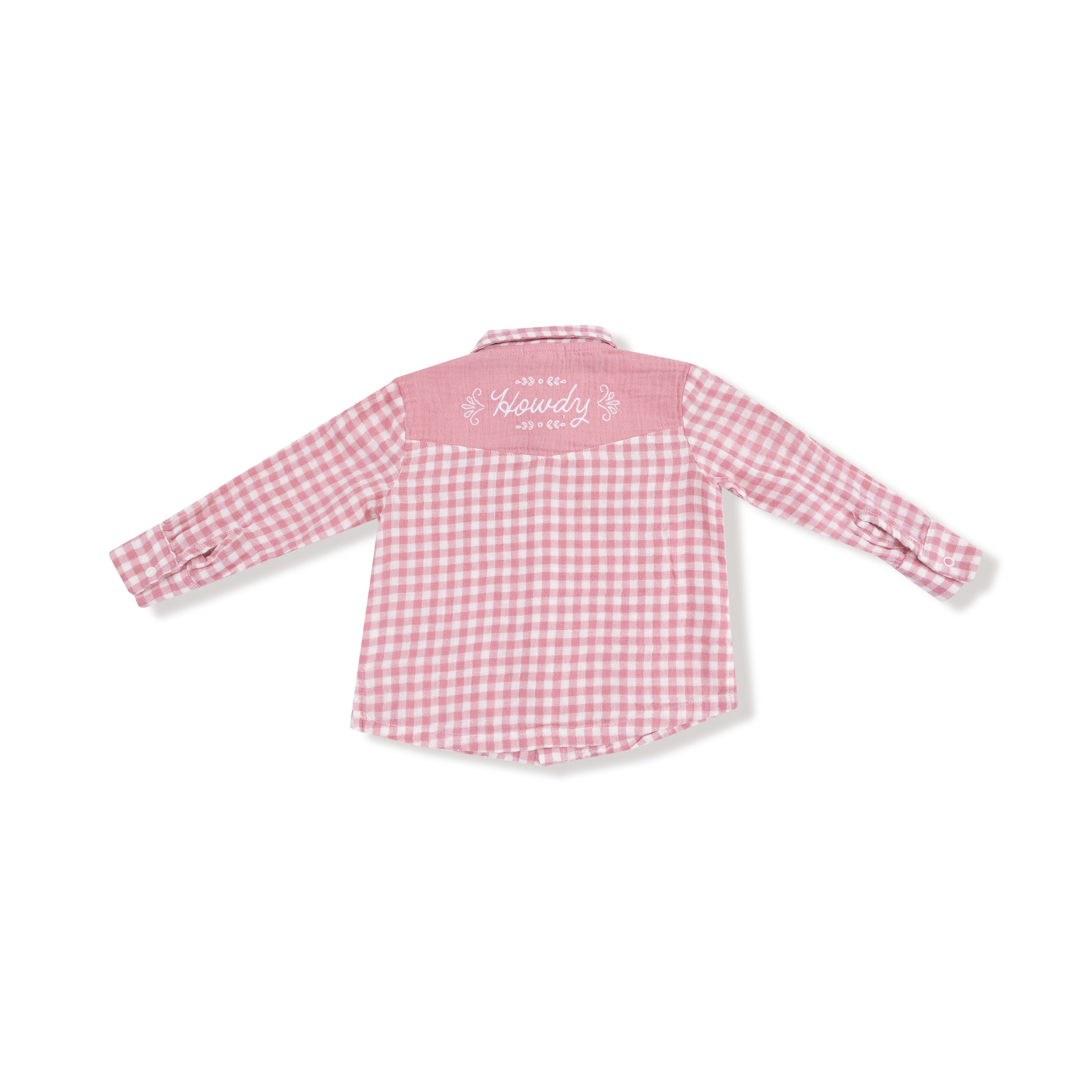 Long Sleeve Western Pearl Snap Shirt