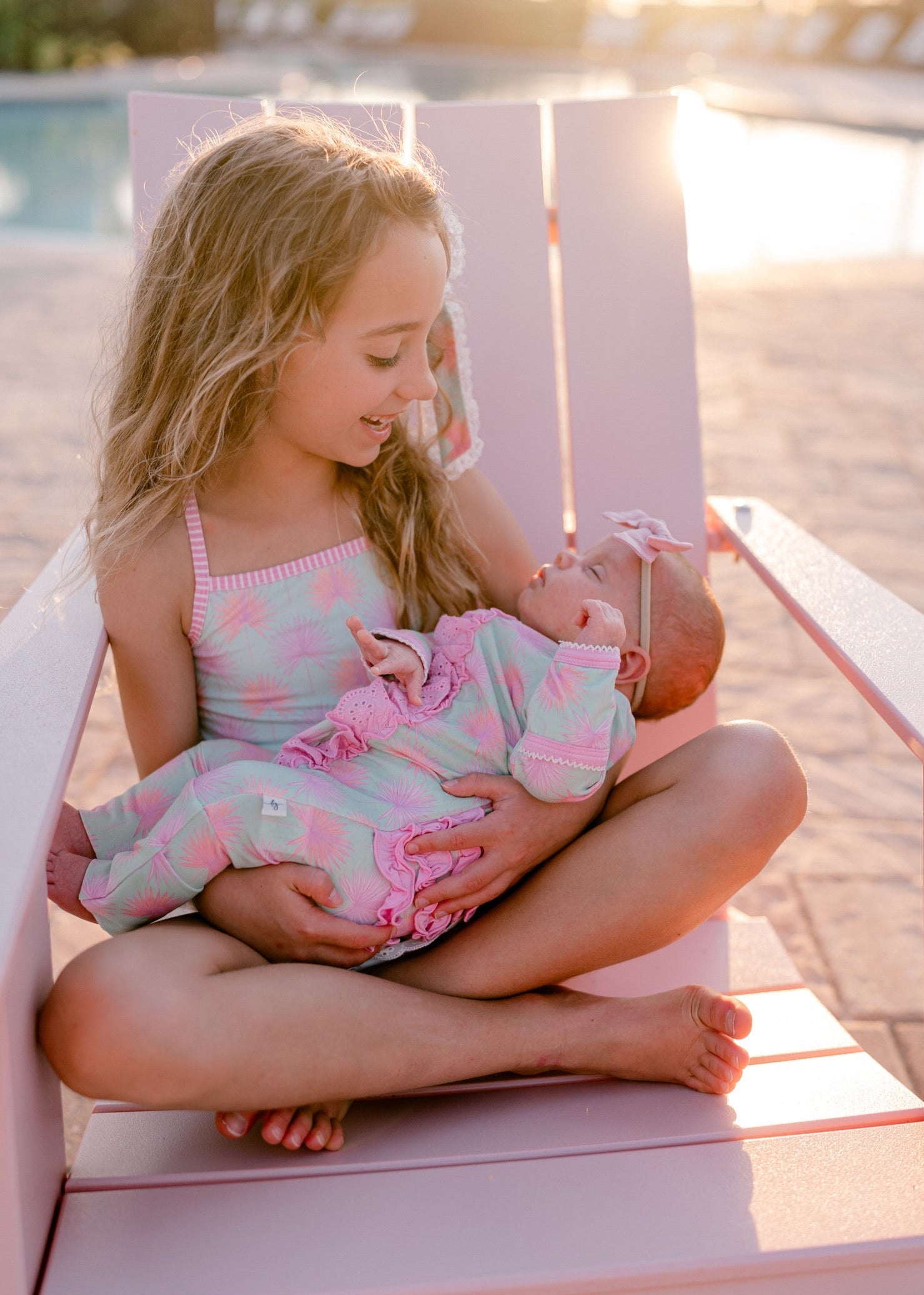 Palm Paradise Layette