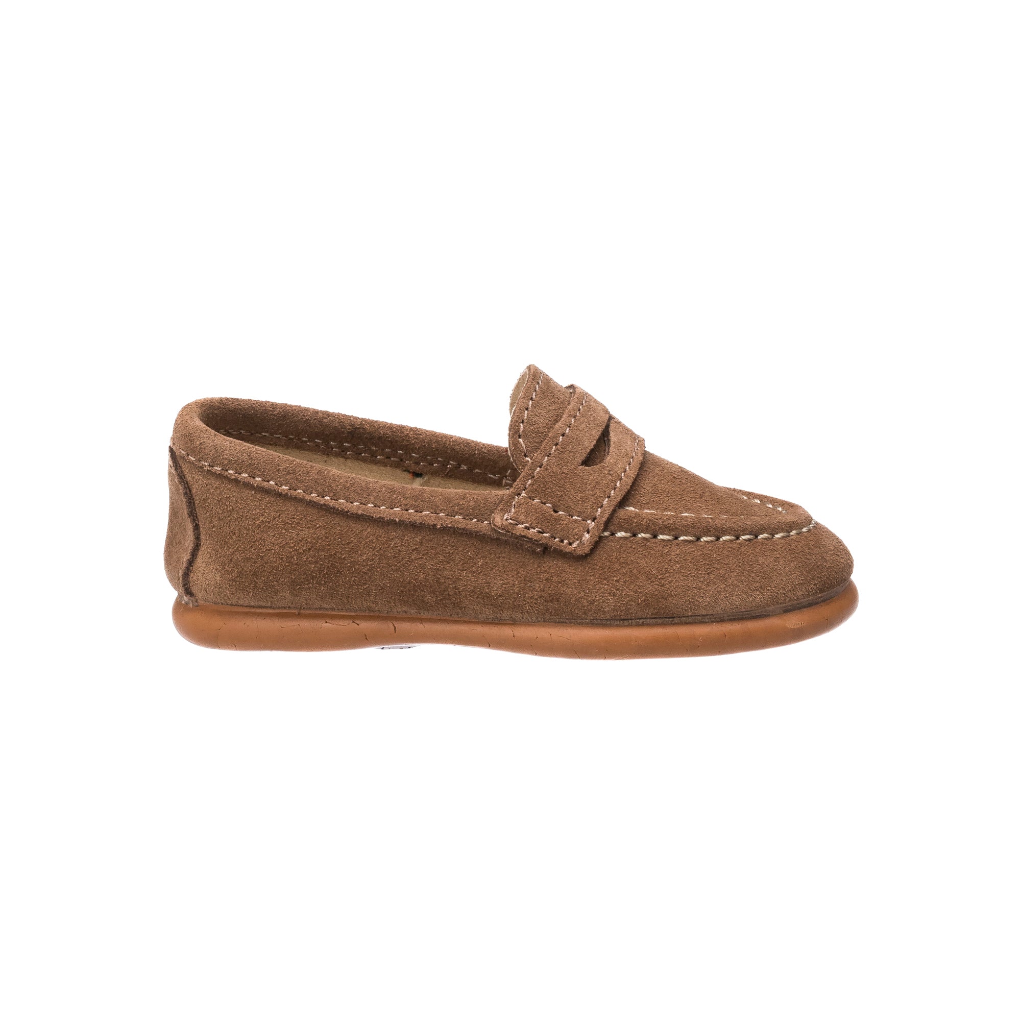 Suede Penny Loafer Toffe