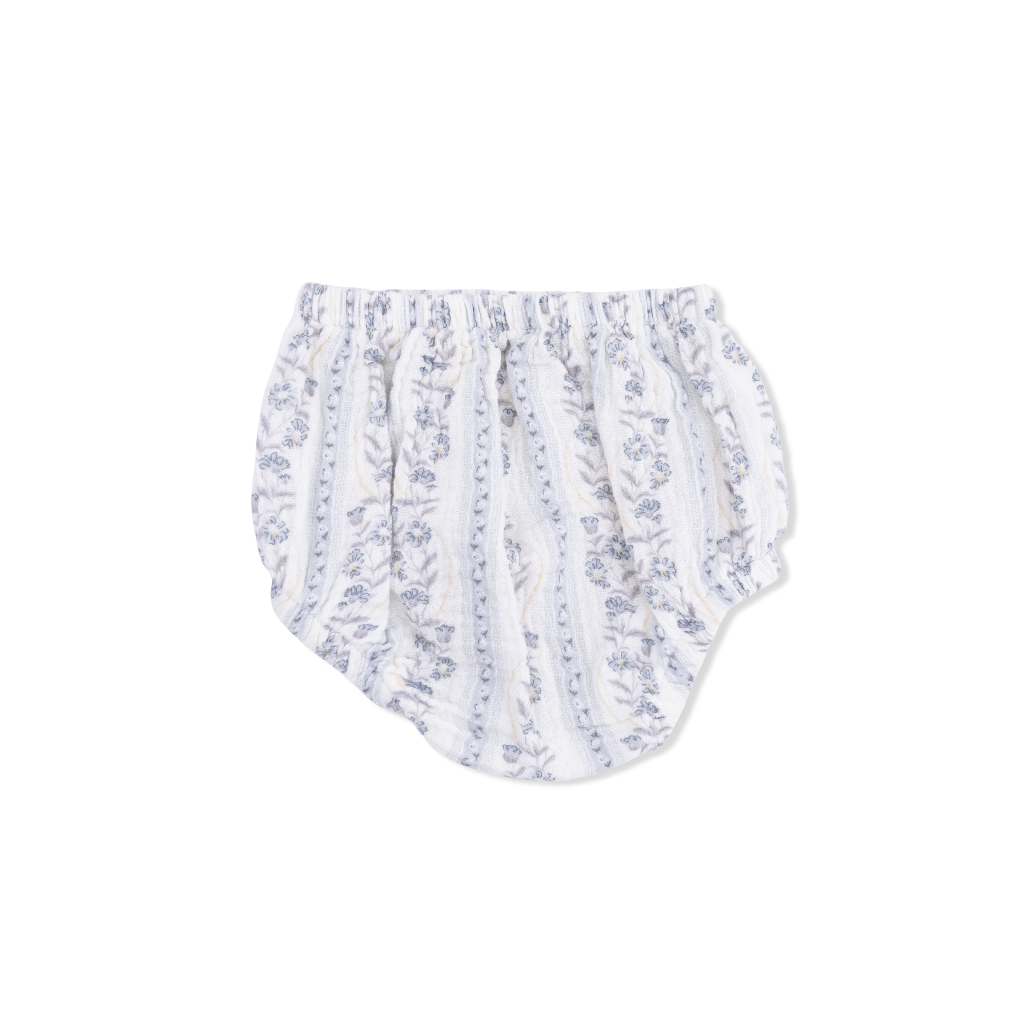 Kimberly Floral Stripe - Western Pearl Snap Dress & Bloomer
