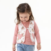 Cowgirl Cameos - Quilted Vest With Heart Pockets