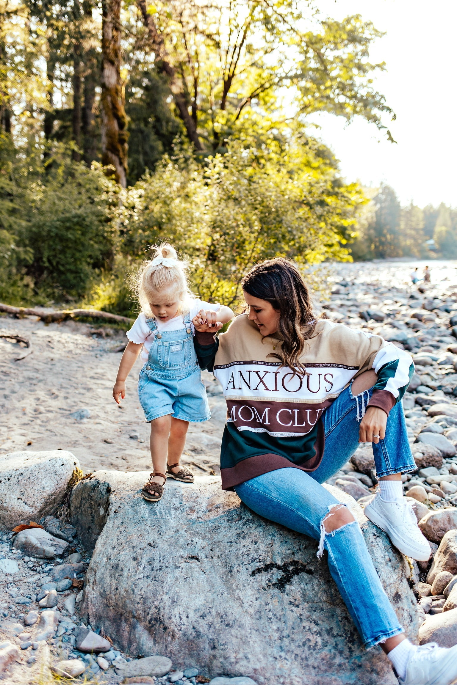 Anxious Mom Club Crewneck