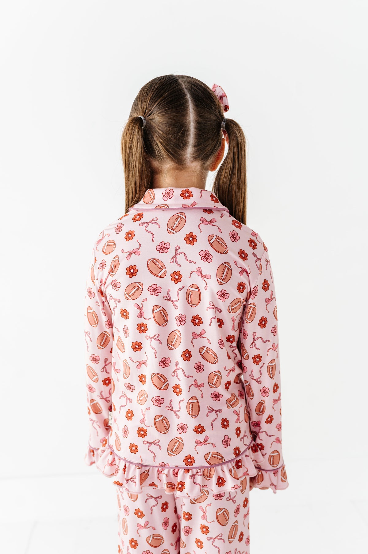Friday Night Florals Ruffle Button Up Set (est Ship Time 2-3 Weeks)