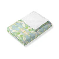 Elephant Falls Fleece Blanket By Laura Park