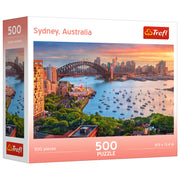 Red 500 Piece Jigsaw Puzzle - Sydney, Australia