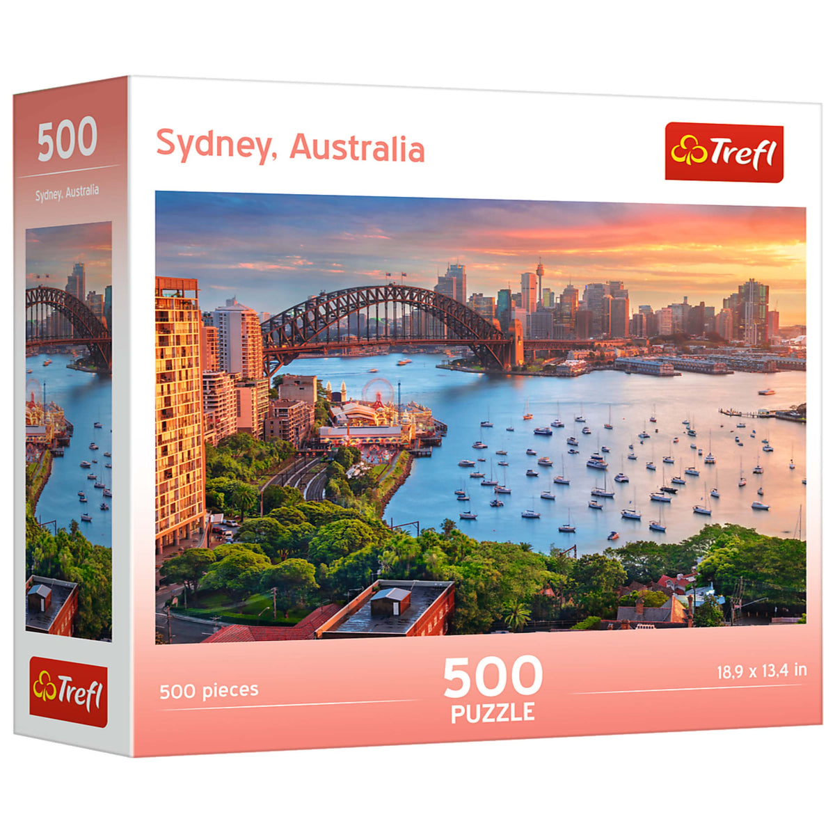 Red 500 Piece Jigsaw Puzzle - Sydney, Australia