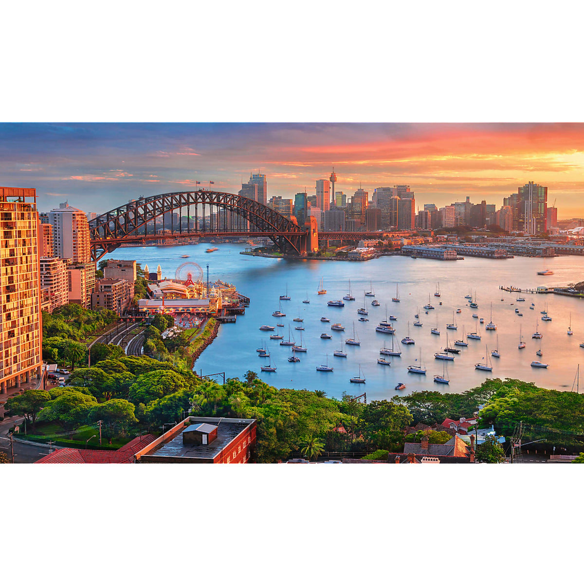 Red 500 Piece Jigsaw Puzzle - Sydney, Australia